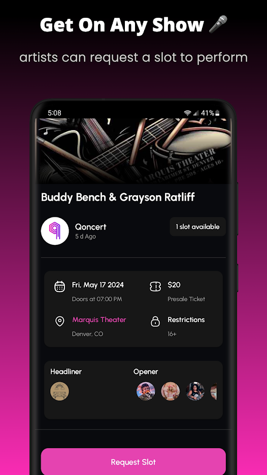 Event Page